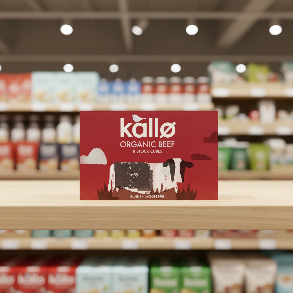 Kallo Organic Beef Stock Cubes 8 pack - 88g