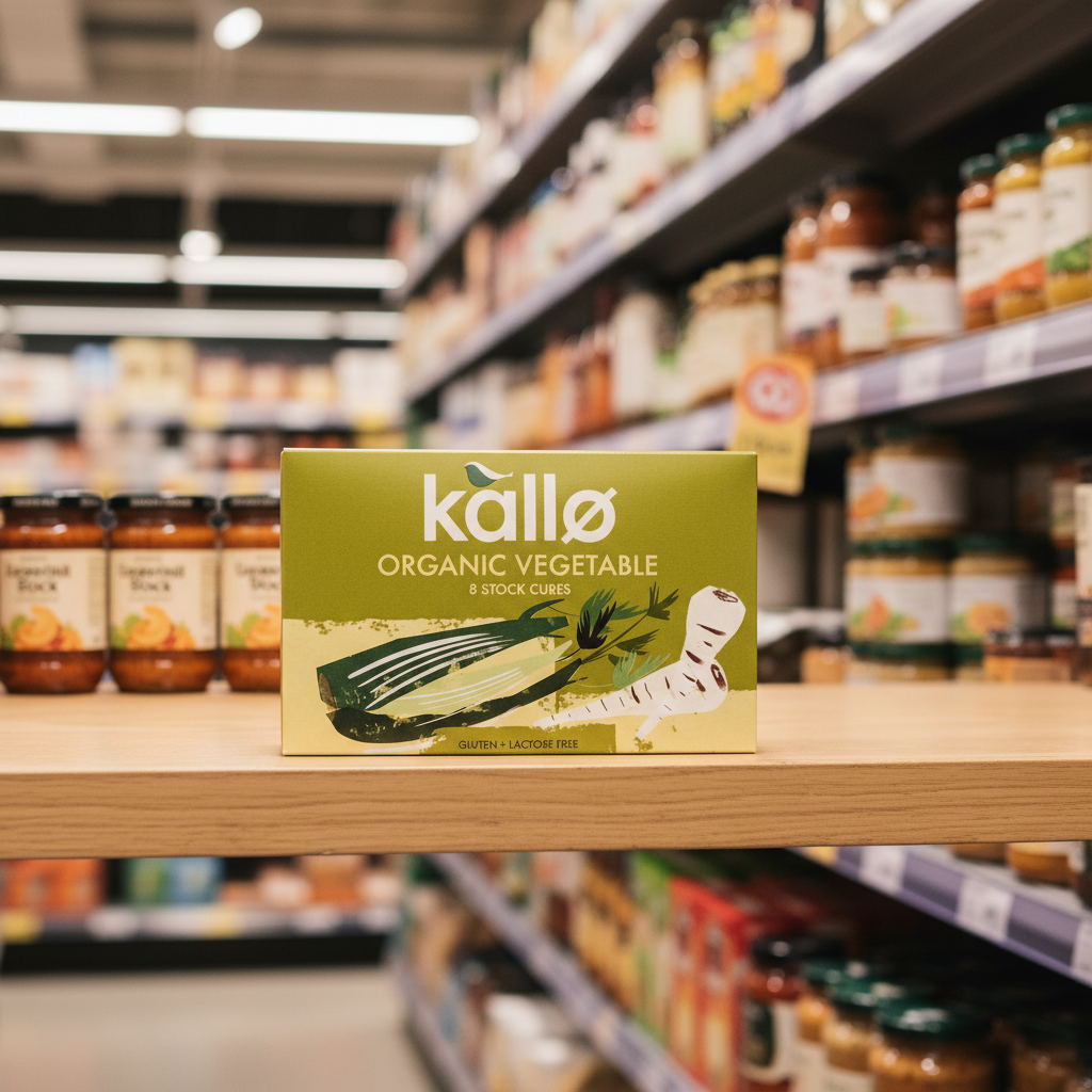 Kallo Organic Vegetable Stock Cubes - 88g