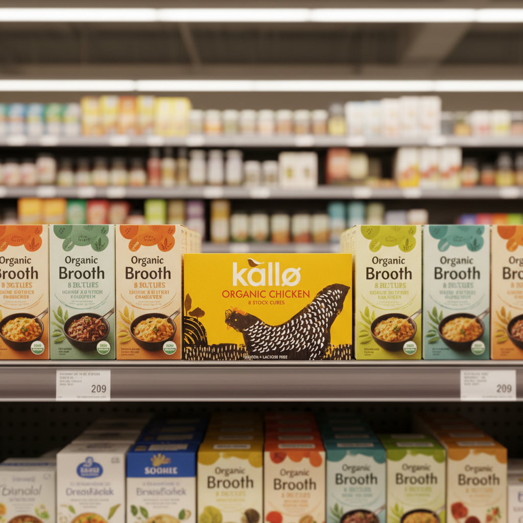 Kallo Organic Chicken Stock Cubes - 88g