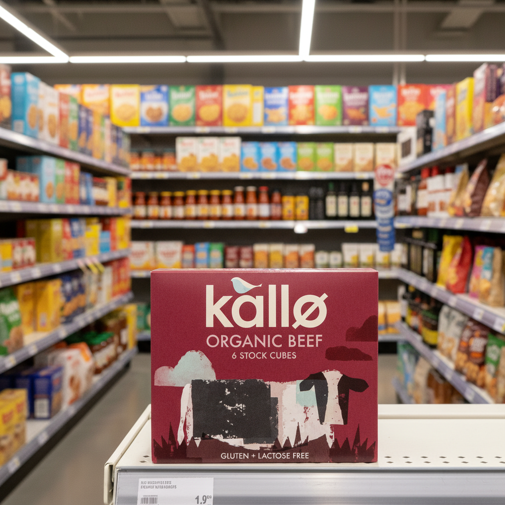 Kallo Organic Beef Stock Cubes - 66g