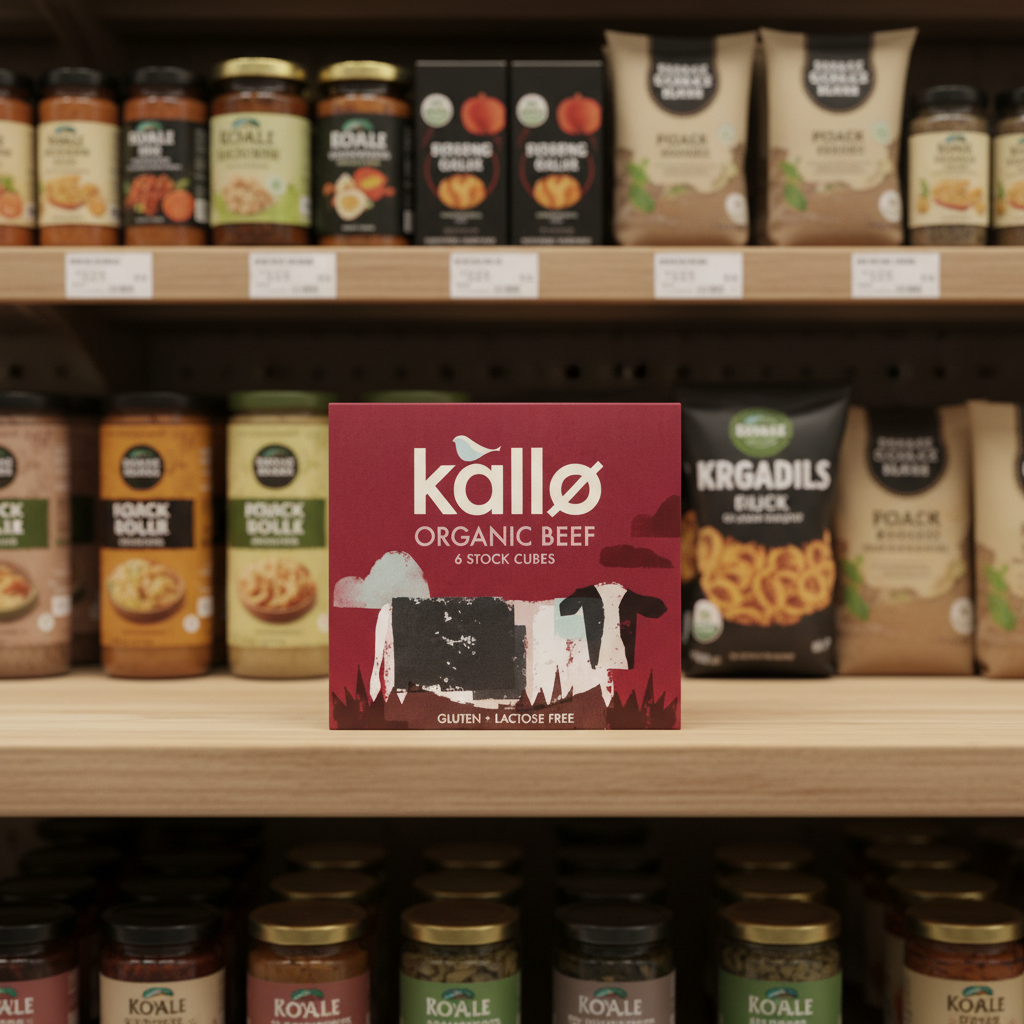 Kallo Organic Beef Stock Cubes - 66g
