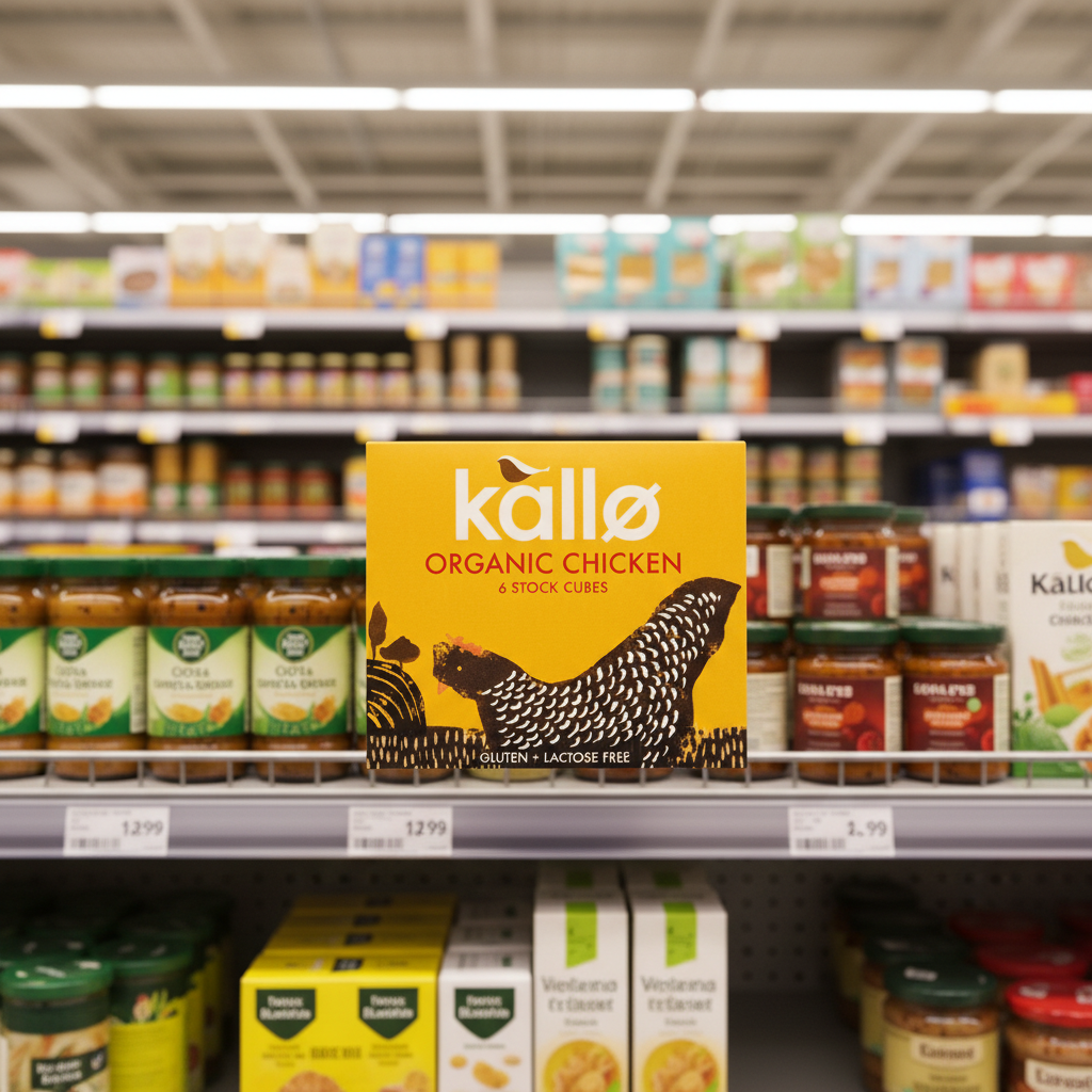 Kallo Organic Chicken Stock Cubes - 66g