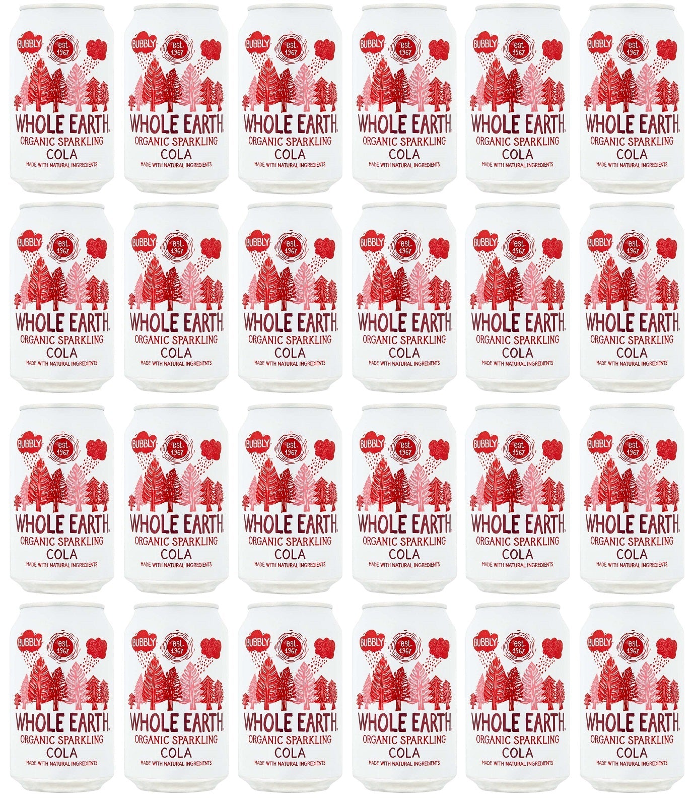 24 x Whole Earth Sparkling Cola - 330ml