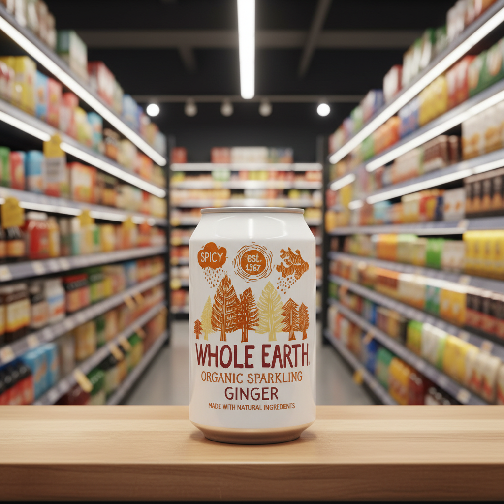 24 x Whole Earth Sparkling Ginger - 330ml