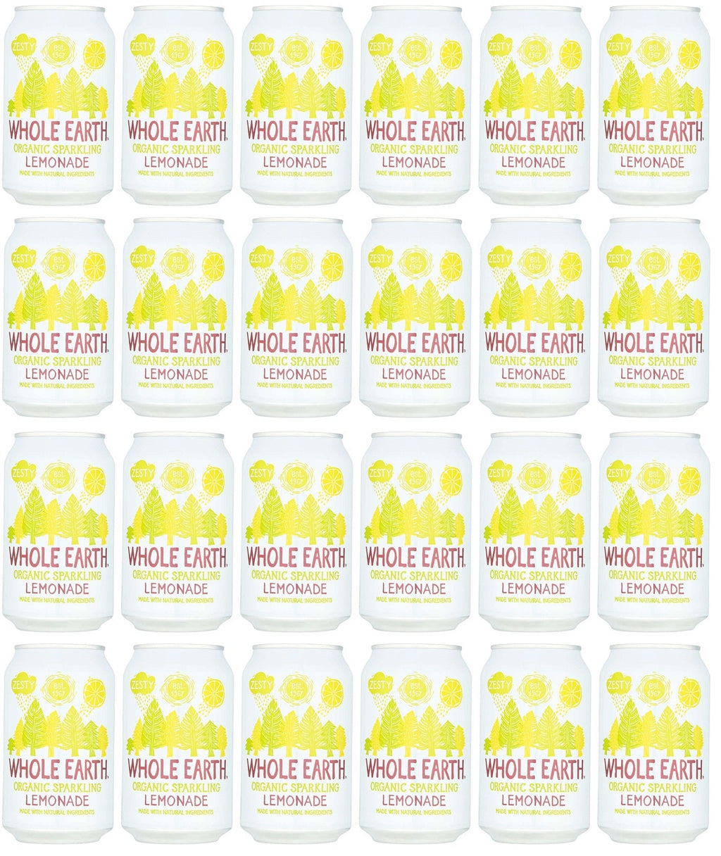 24 x Whole Earth Sparkling Lemonade - 330ml