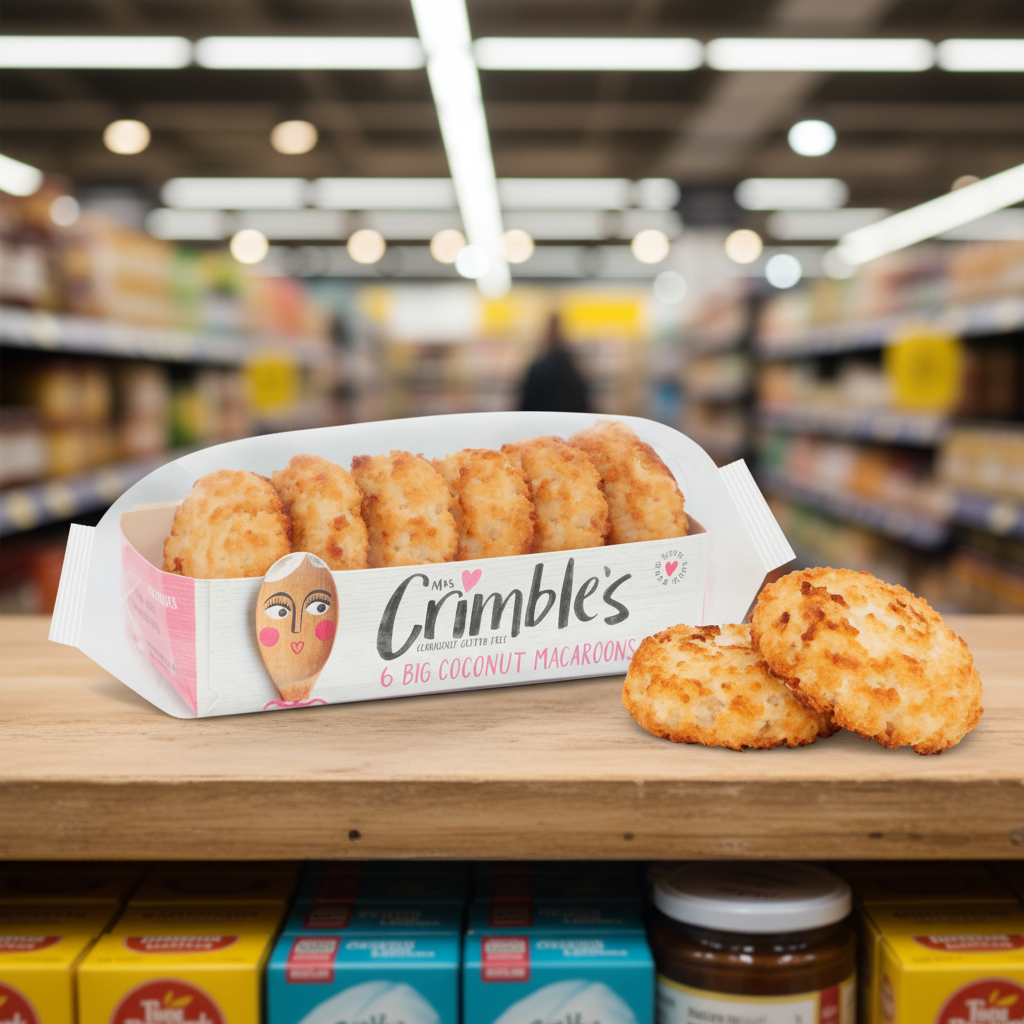 Mrs Crimbles Large Coconut Macaroons - 180g
