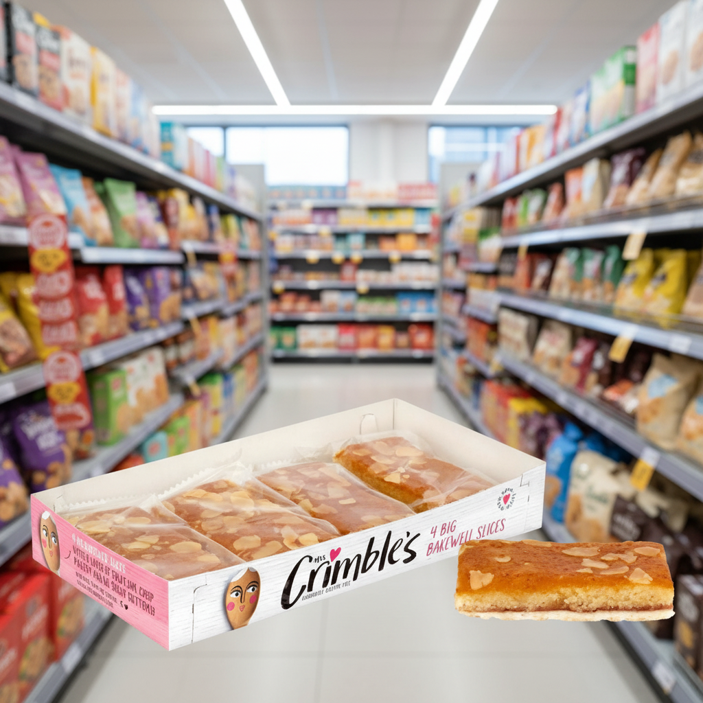 Mrs Crimbles Bakewell Slices - 200g