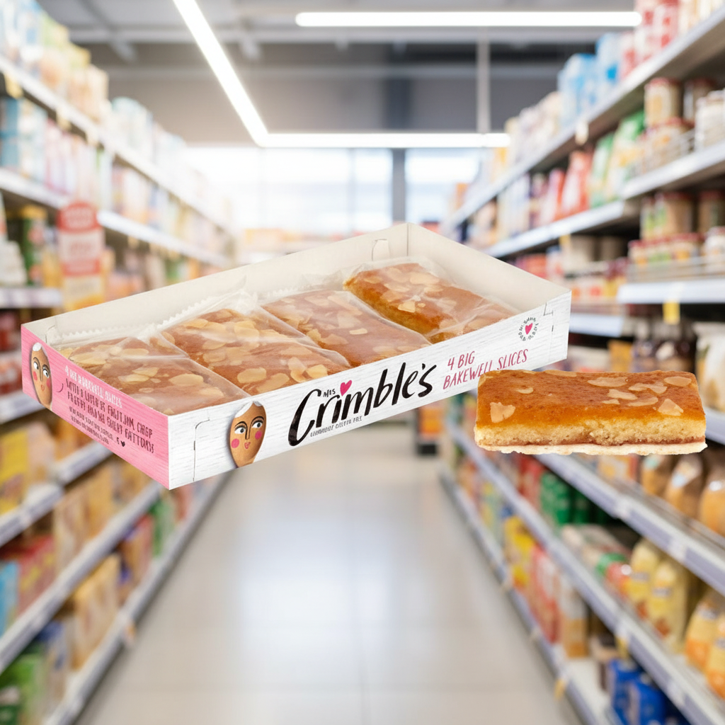 Mrs Crimbles Bakewell Slices - 200g