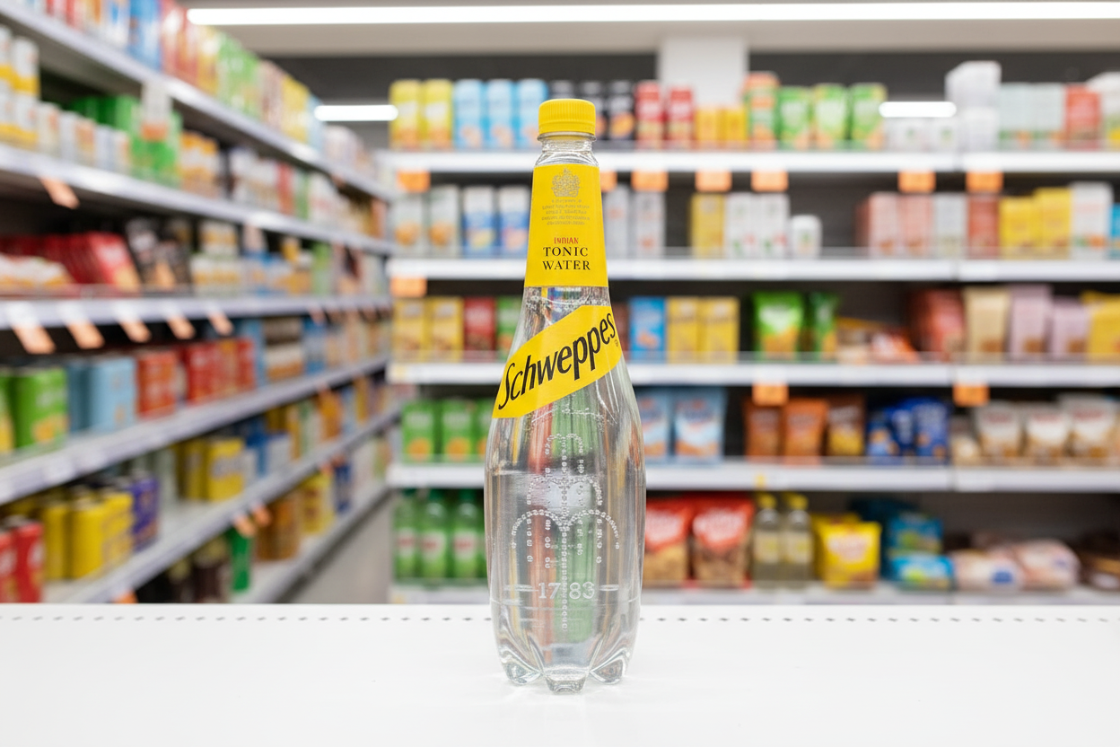 12 x Schweppes Indian Tonic Water 1L