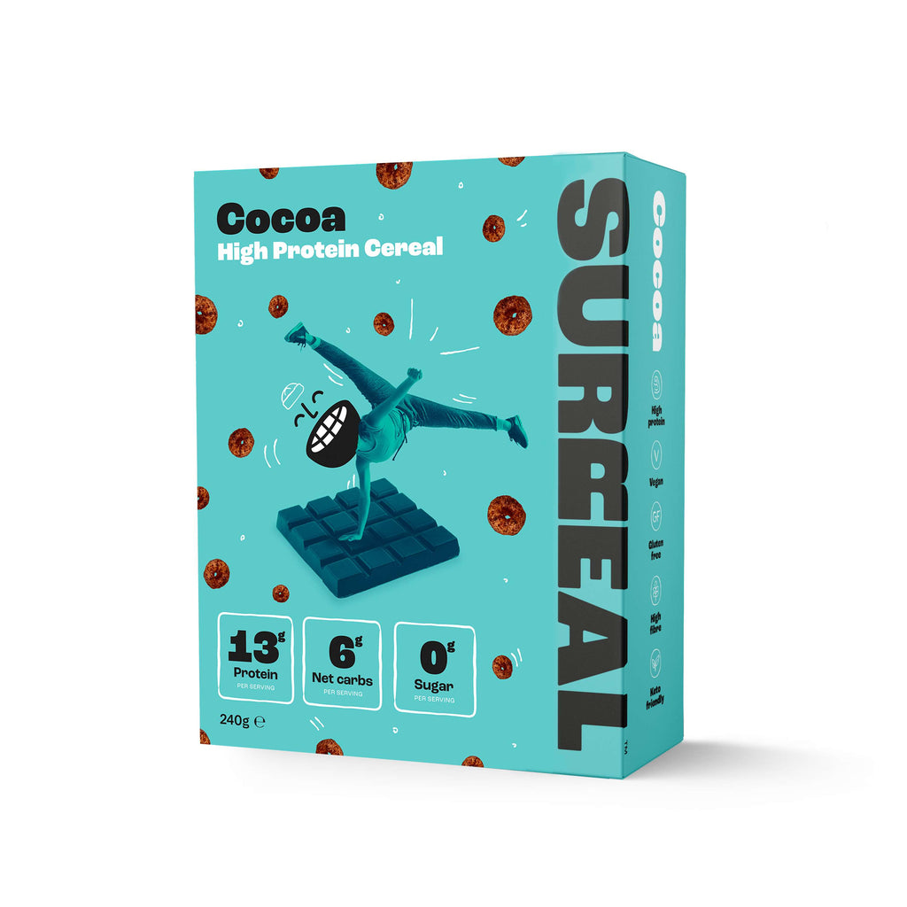 Surreal Cocoa flavoured High protein cereal - 240g