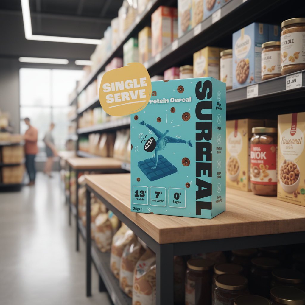 Surreal Cocoa flavoured High protein cereal - 37g