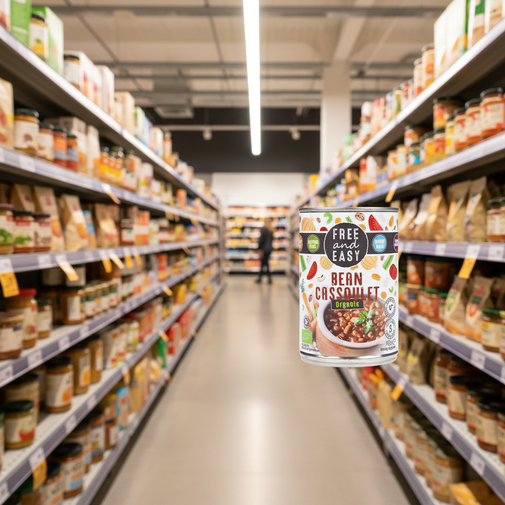 Free & Easy Organic Bean Cassoulet - 400g