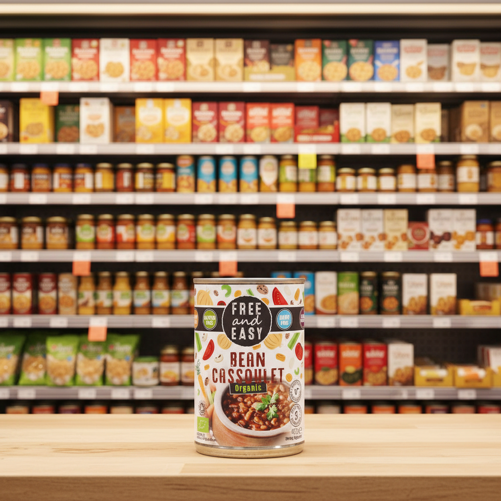 Free & Easy Organic Bean Cassoulet - 400g