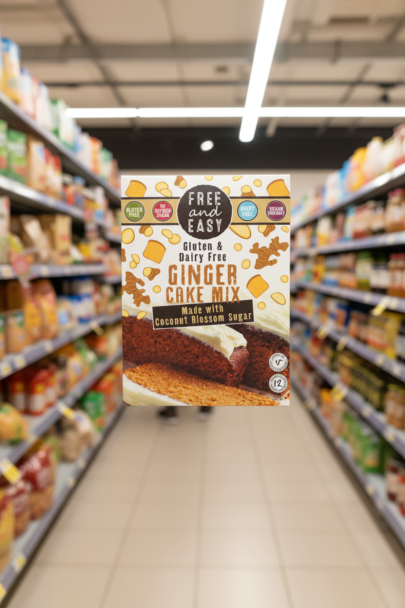 Free & Easy Ginger Cake Mix - 350g