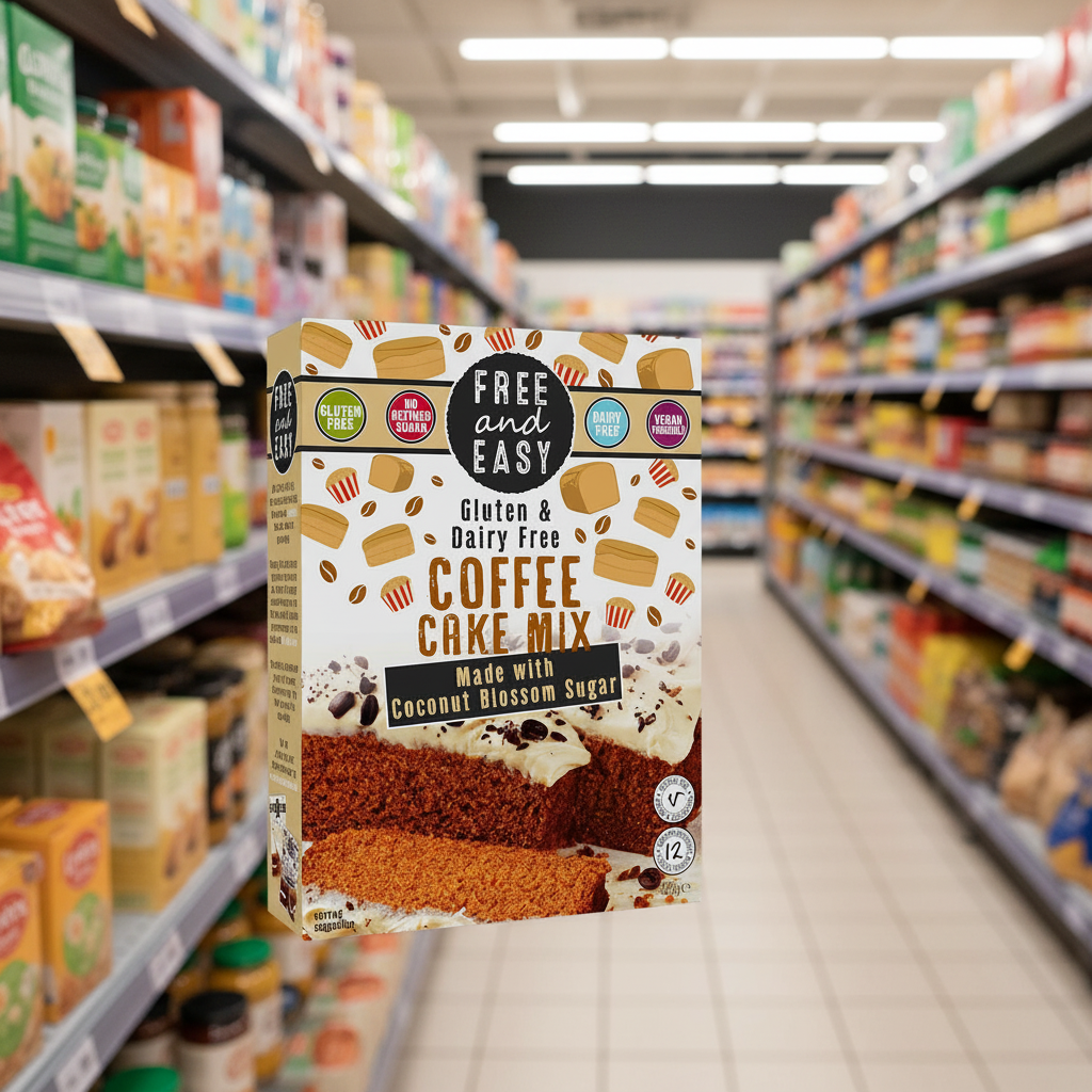 Free & Easy Coffee Cake Mix - 350g
