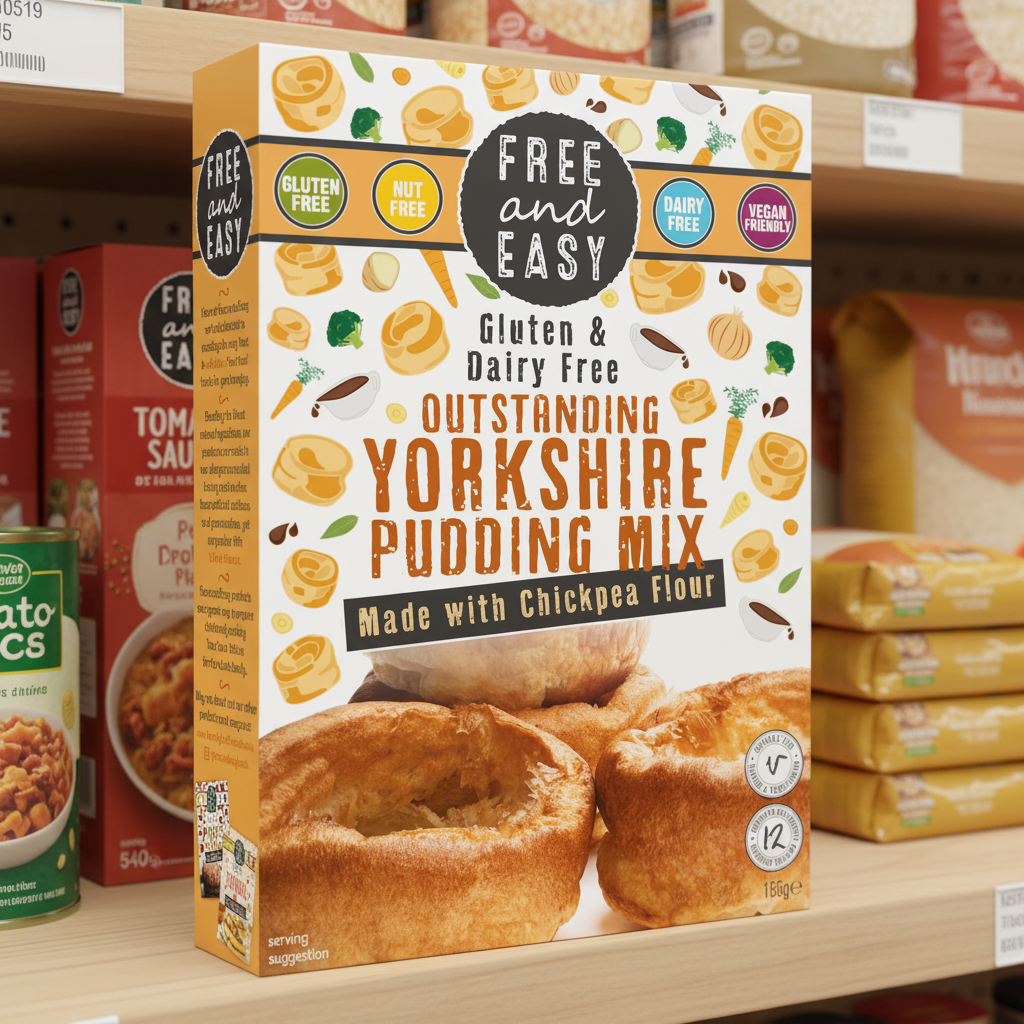 Free & Easy Yorkshire Pudding Mix - 155g