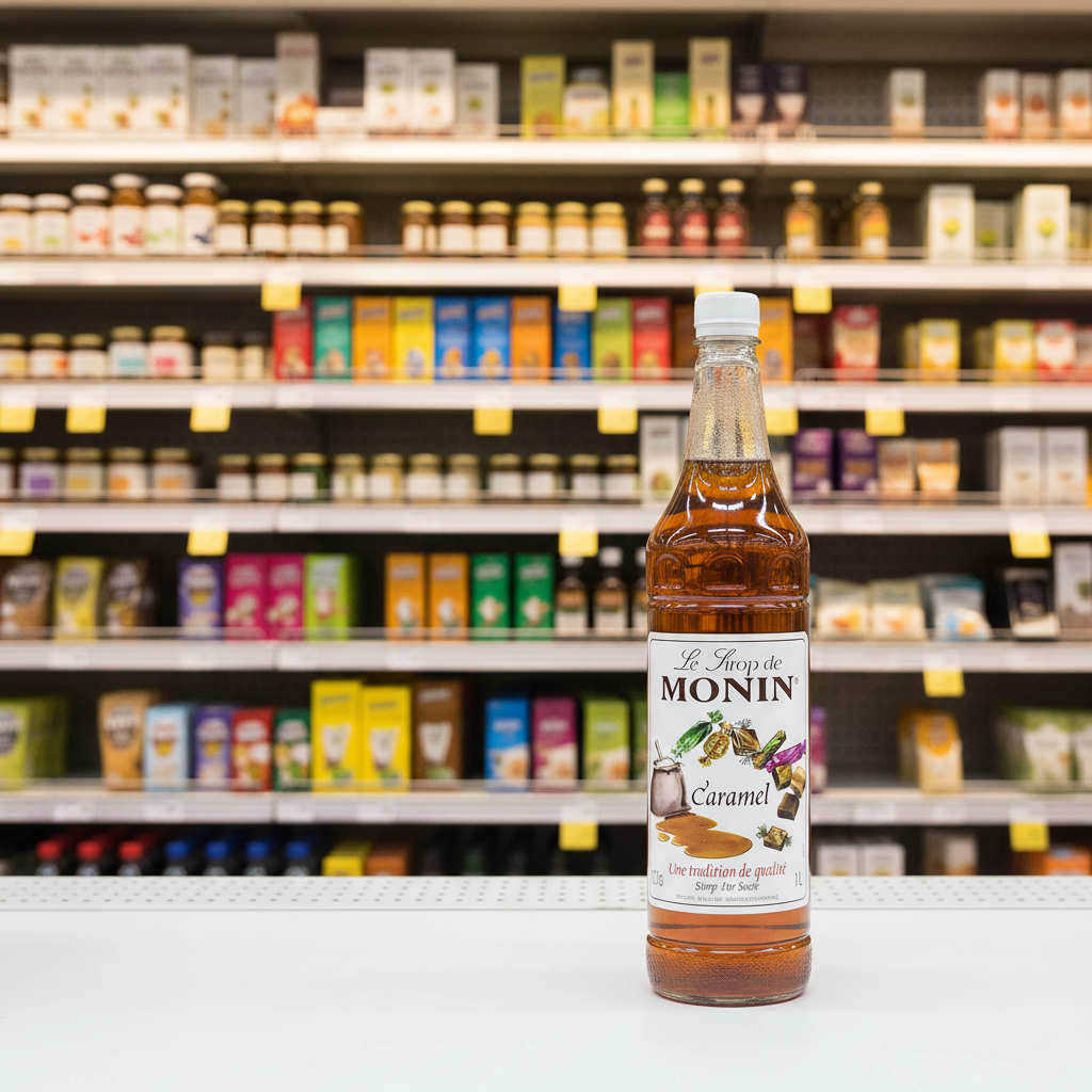 6 x Monin Caramel 100Cl