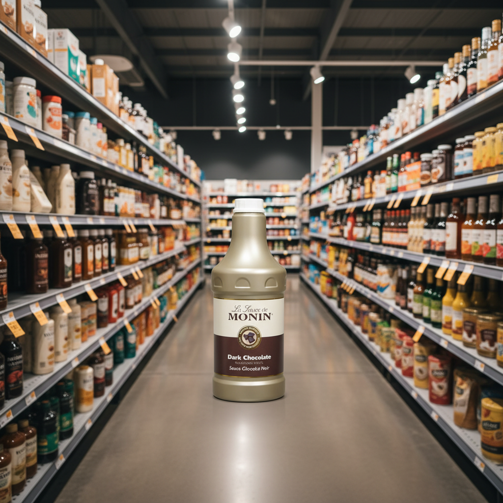 Monin Sauce Dark Chocolate 1.89Lt