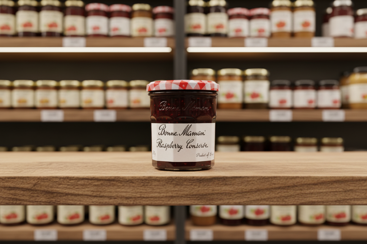 6 x Bonne Maman Raspberry Conserve 370G
