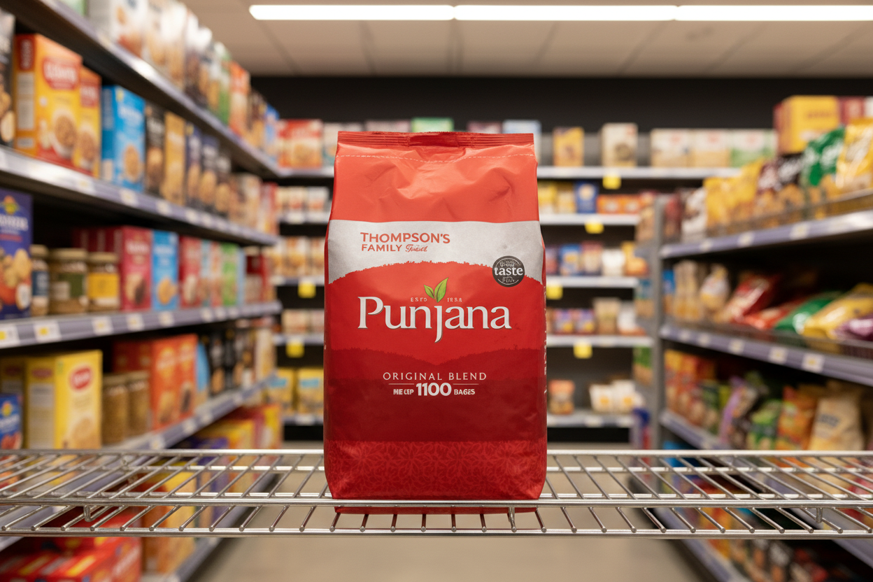 Thompson's Punjana - 1100 Tea Bags (2.5Kg)