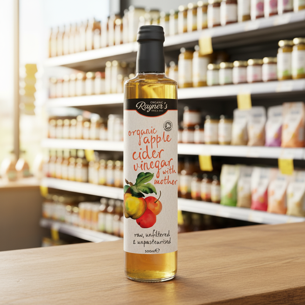 Rayner's Org Raw Apple Cider Vinegar with Mother - 500ml