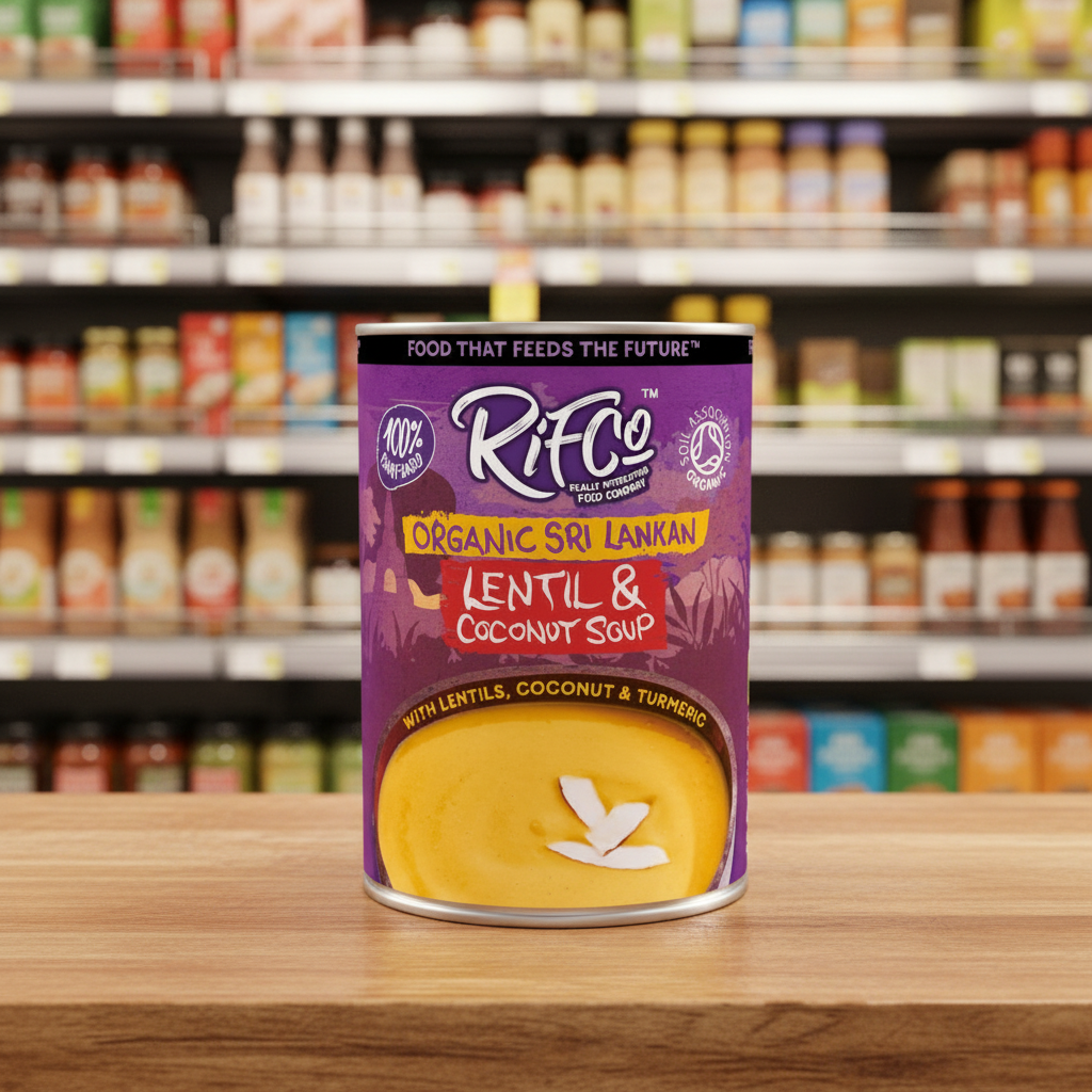 RIFCo Organic Sri Lankan Lentil & Coconut Soup - 400g