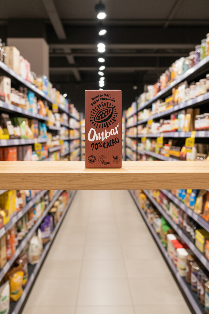 10 x Ombar 90% Cacao - 35g