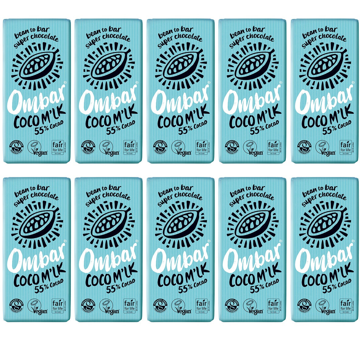 10 x Ombar Coco Mylk - 70g