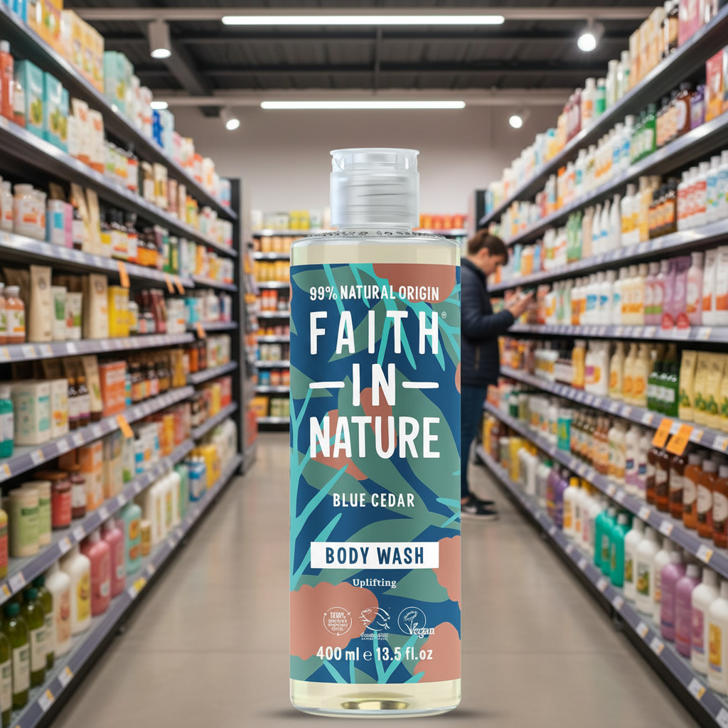 Faith In Nature Blue Cedar Body Wash - 400ml