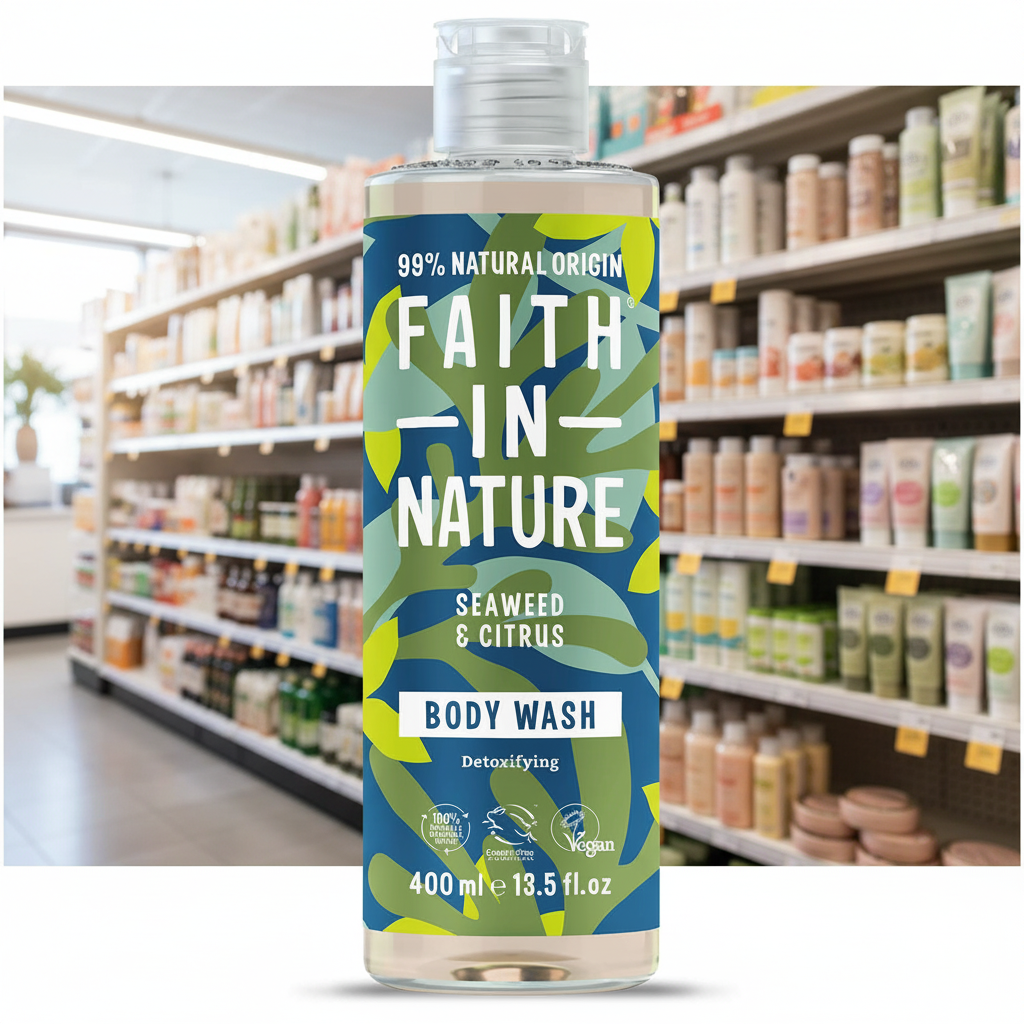 Faith In Nature Seaweed Body Wash - 400ml