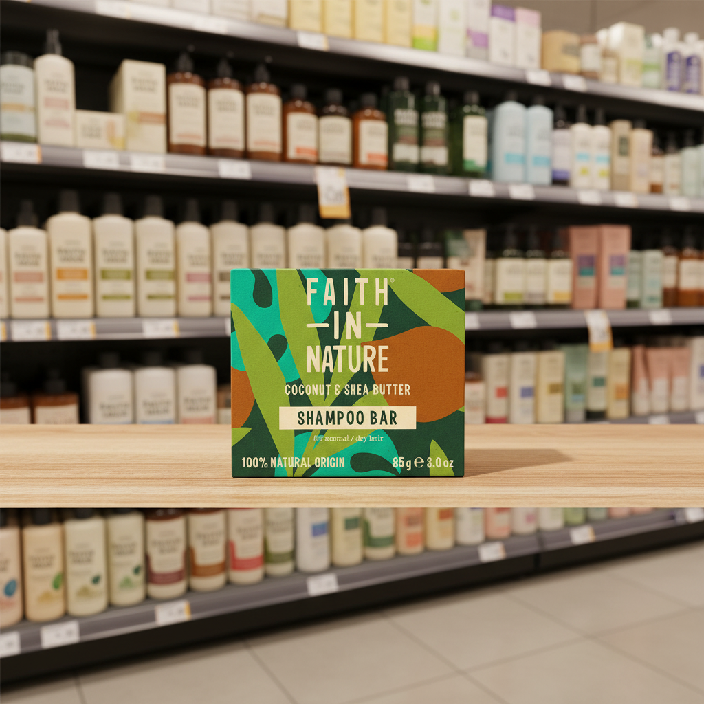 Faith In Nature Coconut & Shea Shampoo Bar - 86g