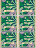 6 x Faith In Nature Rosemary Soap Bar - 100g