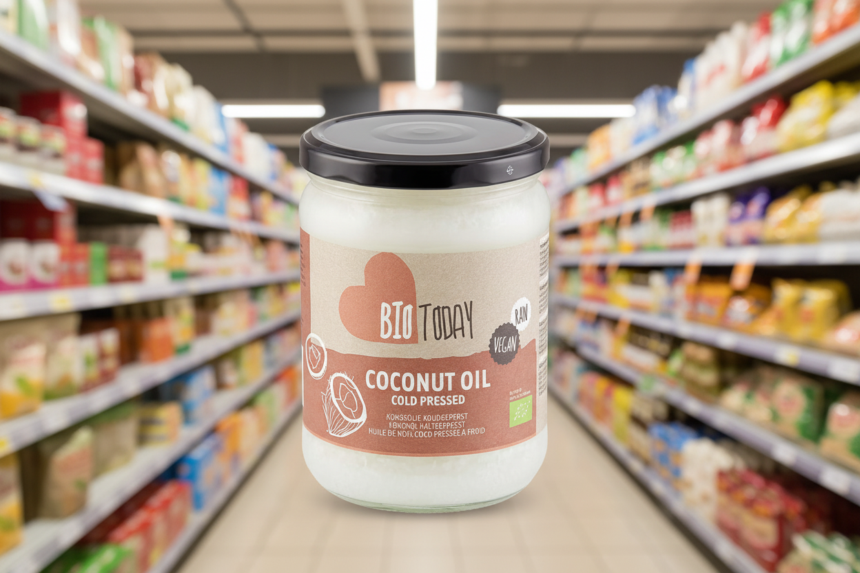 BioToday Cold pressed coconut oil - 400g