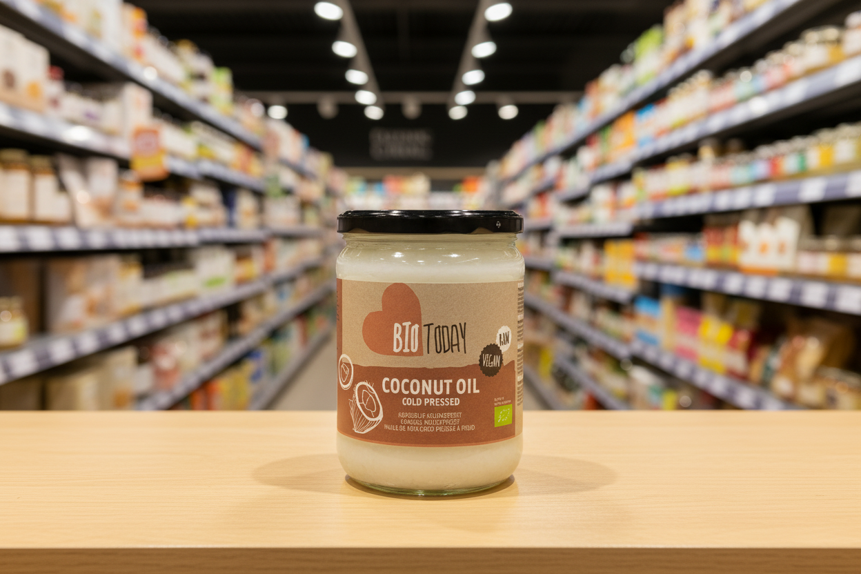 BioToday Cold pressed coconut oil - 400g