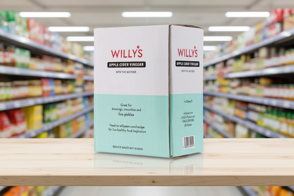 Willy's Organic Original ACV Bag in Box - 5000ml