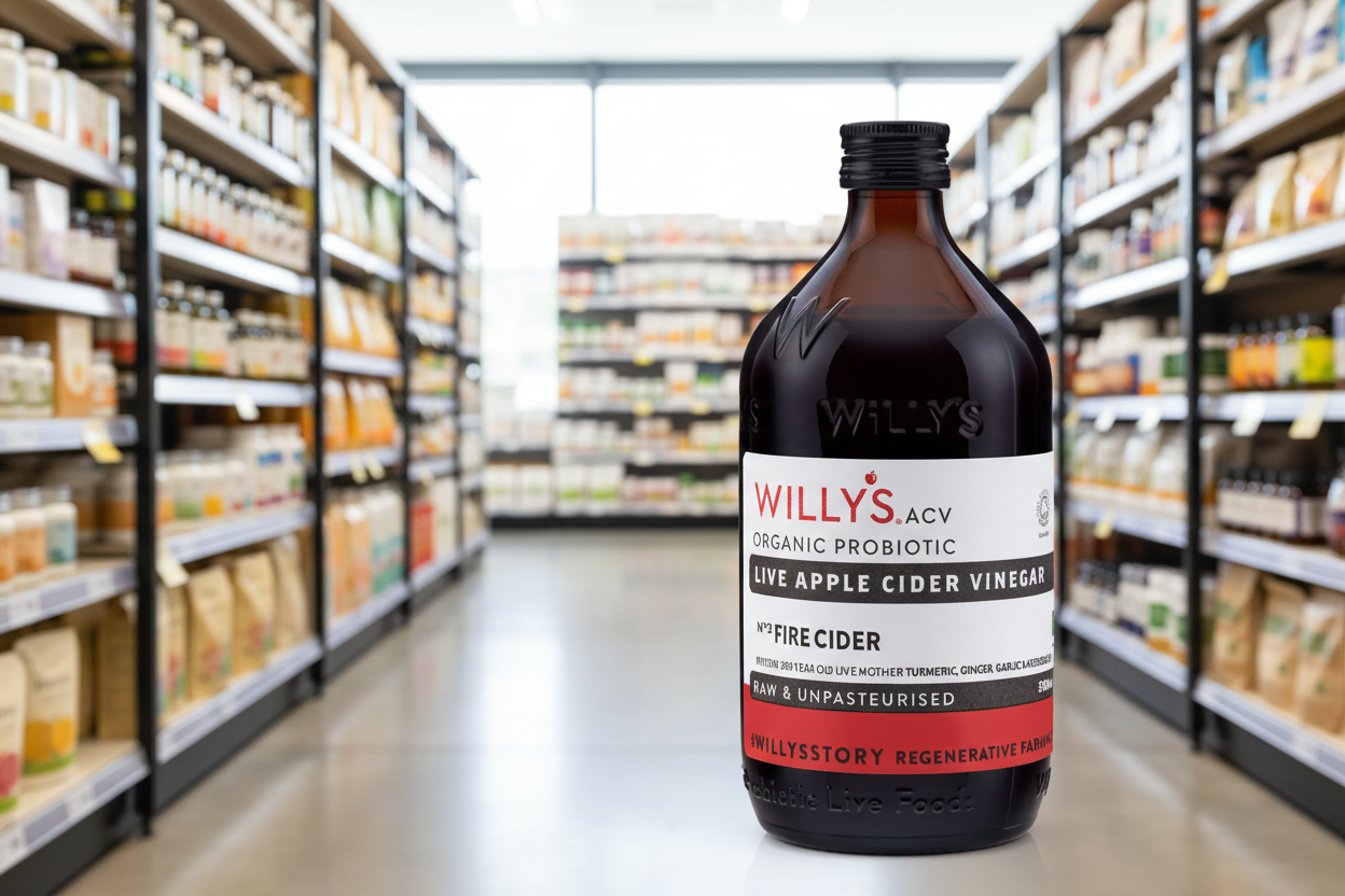 Willy's Organic Fire Cider ACV - 500ml