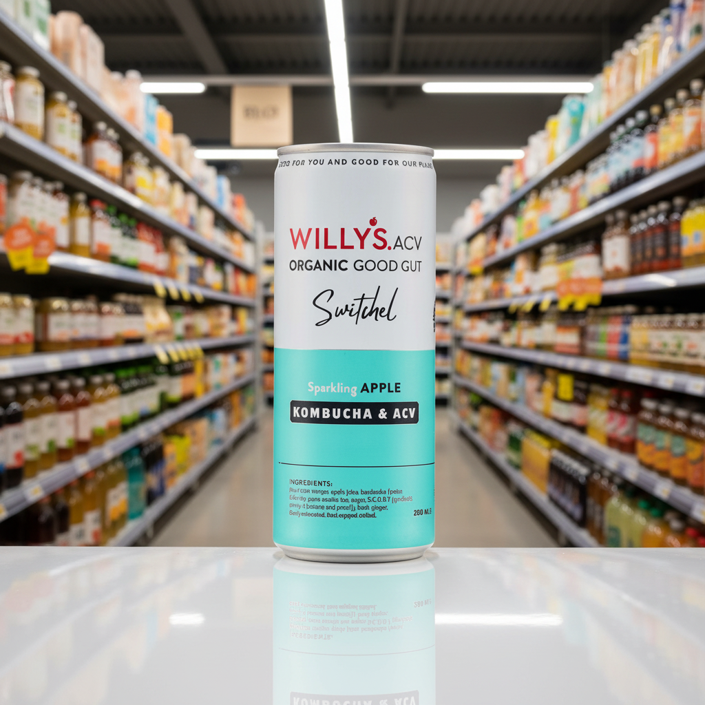 Willy's Organic Apple Switchel - 250ml