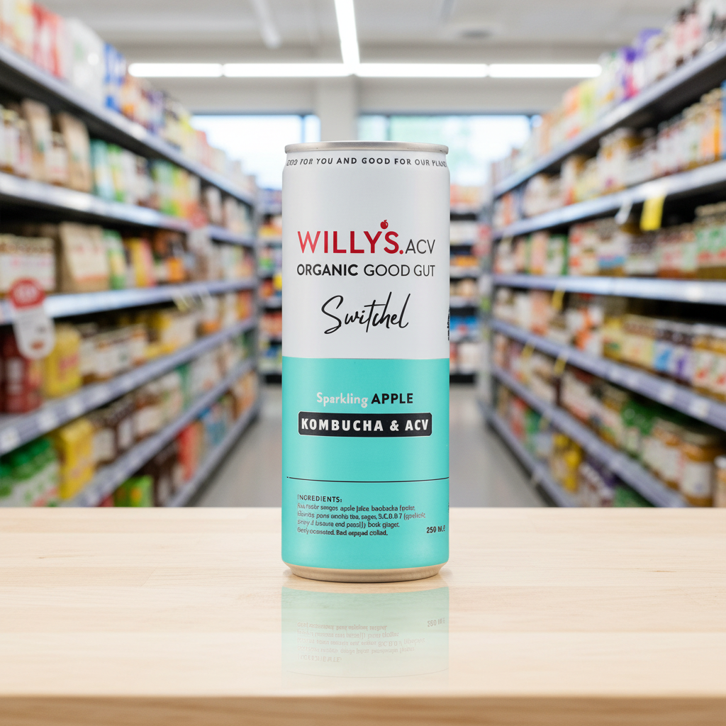 Willy's Organic Apple Switchel - 250ml