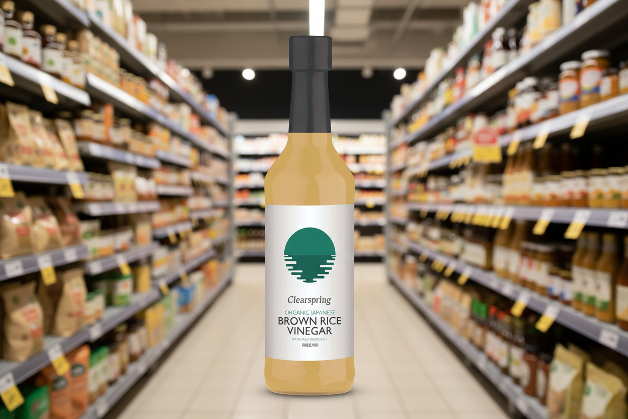Clearspring Organic Japanese Brown Rice Vinegar - 500ml