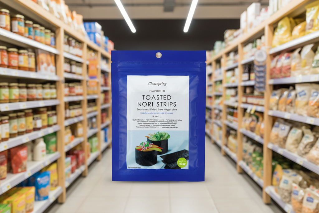 Clearspring Japanese Flavoured Nori Strips - 13.5g