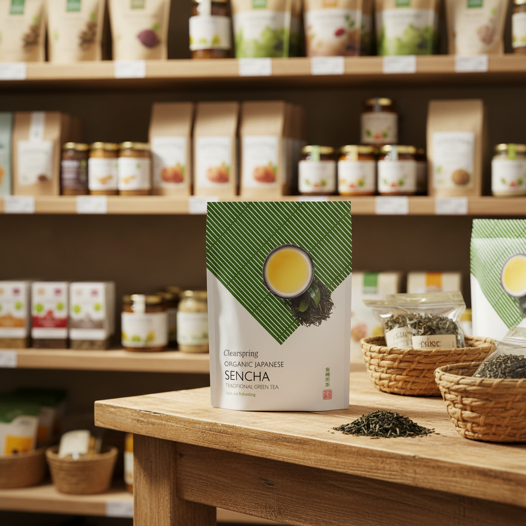 Clearspring Organic Japanese Sencha Green Tea - 90g