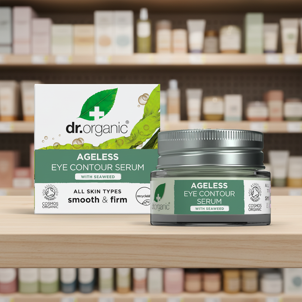 Dr Organic Seaweed Ageless Eye Contour Serum - 15ml