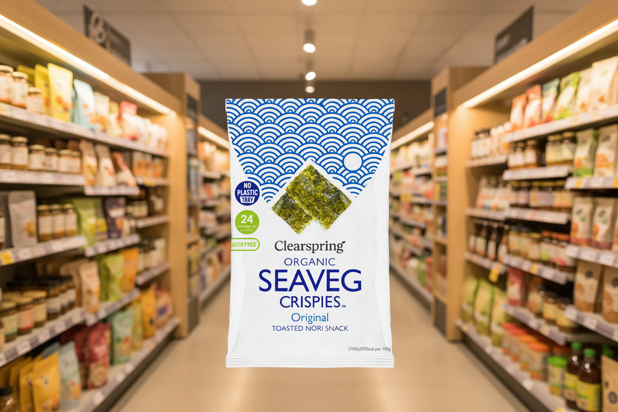 Clearspring Organic Seaveg Crispies - Original - 4g