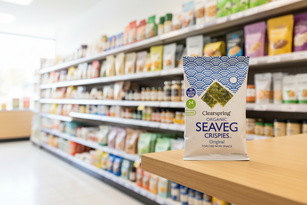 Clearspring Organic Seaveg Crispies - Original - 4g