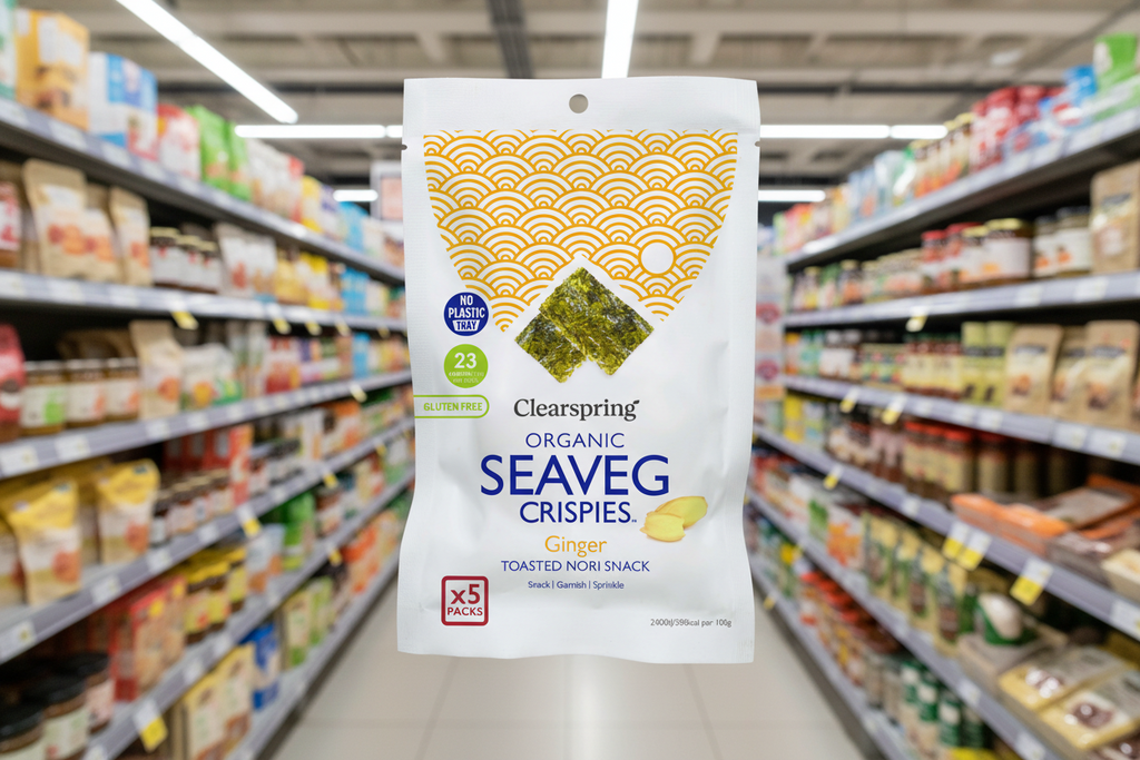 Clearspring Org Seaveg Crispies Multipack Original - 5x4g