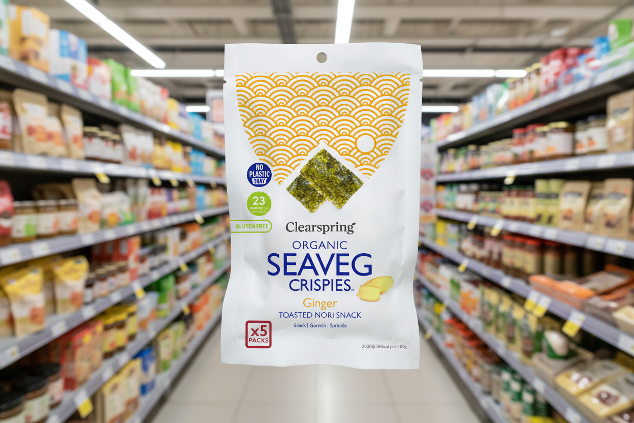 Clearspring Org Seaveg Crispies Multipack Original - 5x4g