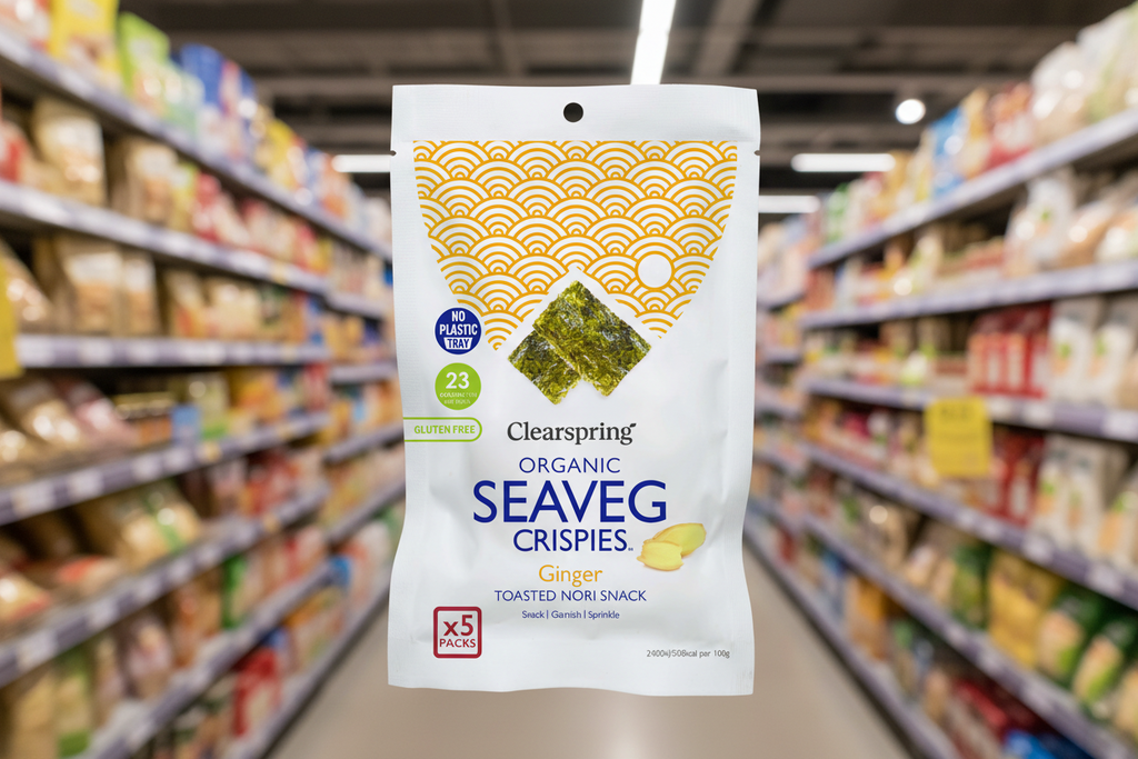 Clearspring Org Seaveg Crispies Multipack Original - 5x4g