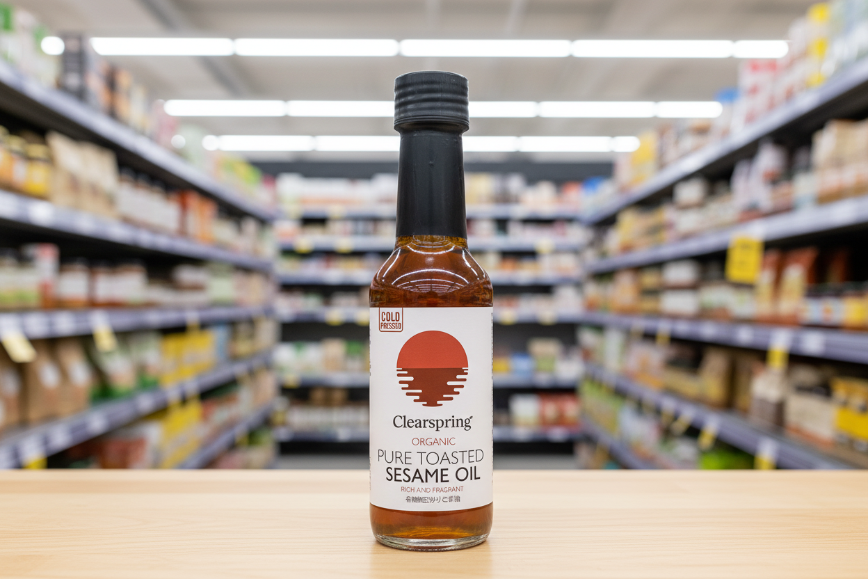 Clearspring Organic Pure Toasted Sesame Oil - 150ml
