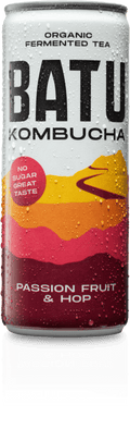 12 x Batu Kombucha Passionfruit & Hop - 250ml