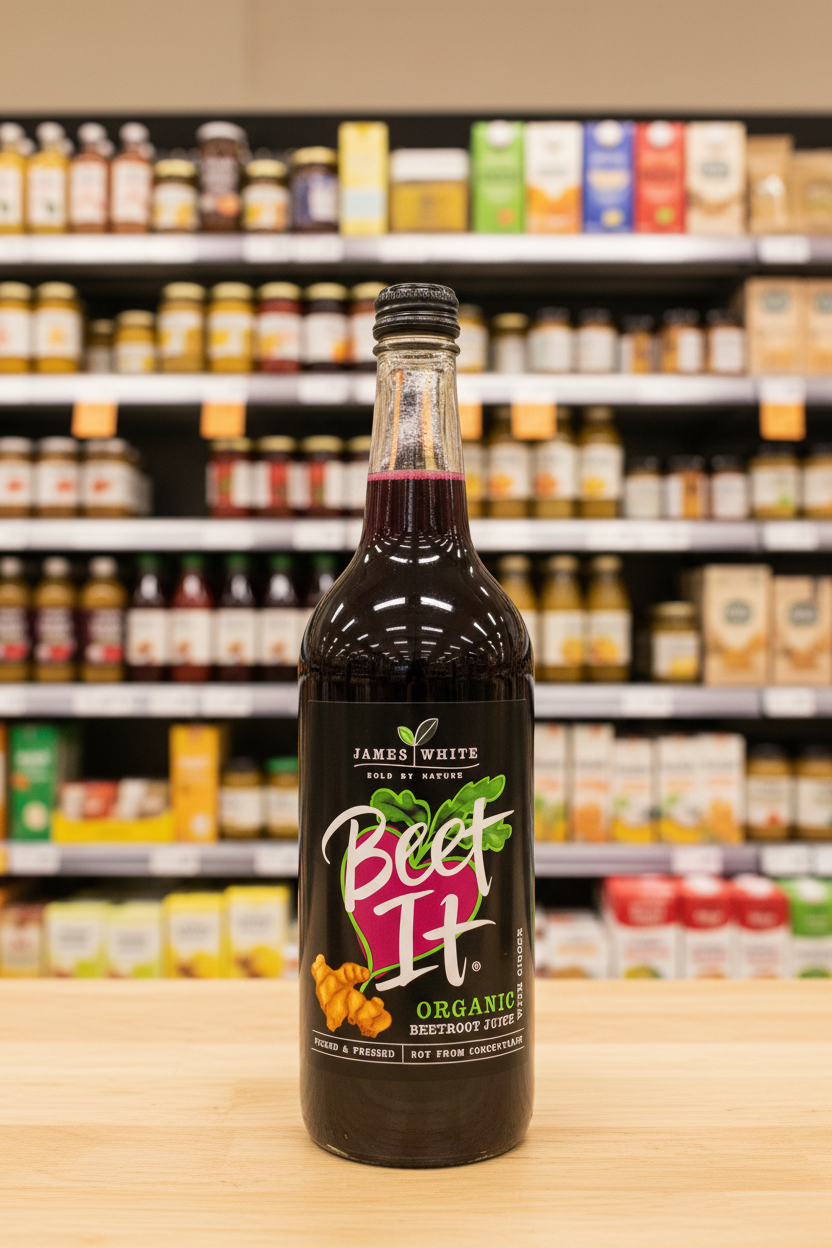 6 x James White Organic Beet it & Ginger - 750ml